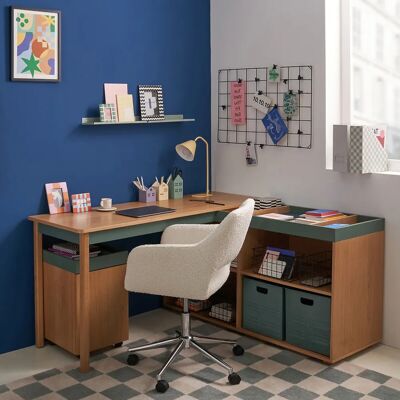LA REDOUTE INTERIEURS Lámpara de mesa de metal amarilla - Lámpara de mesa LA REDOUTE INTERIEURS Lámpara de mesa de metal amarilla - Lámpara de mesa