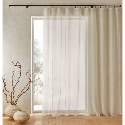 AM.PM - Sylva - Beige - Ajourmuster - Curtain AM.PM - Sylva - Beige - Ajourmuster - Curtain