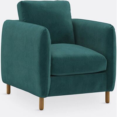 LA REDOUTE INTERIEURS - Lomeo - Πράσινο - 1 κάθισμα - Armchair LA REDOUTE INTERIEURS - Lomeo - Πράσινο - 1 κάθισμα - Armchair