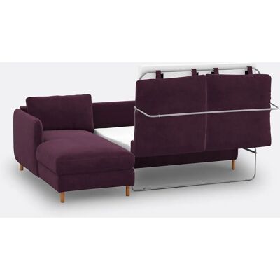 LA REDOUTE INTERIEURS - Loméo - Izquierda - Terciopelo - Sofá cama LA REDOUTE INTERIEURS - Loméo - Izquierda - Terciopelo - Sofá cama