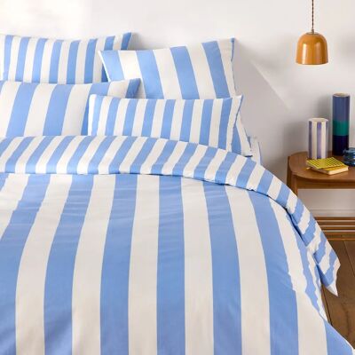 Funda nórdica de algodón azul Hendaye de La Redoute Intérieurs - Varias tallas Funda nórdica de algodón azul Hendaye de La Redoute Intérieurs - Varias tallas