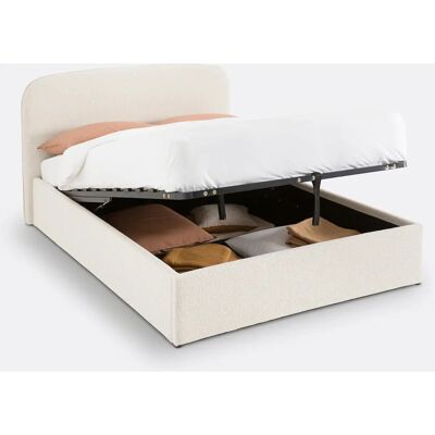 LA REDOUTE INTERIEURS Conto - Somier abatible - Bouclé - Cama LA REDOUTE INTERIEURS Conto - Somier abatible - Bouclé - Cama
