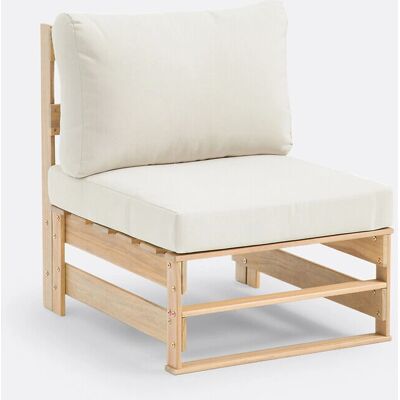 La Redoute Interieurs Sillón de jardín Pavia - Acacia FSC La Redoute Interieurs Sillón de jardín Pavia - Acacia FSC