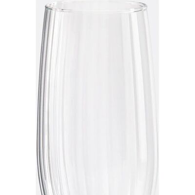 LA REDOUTE INTERIEURS Marque Modèle Flûtes à champagne en cristal plissé - Flûtes à champagne LA REDOUTE INTERIEURS Marque Modèle Flûtes à champagne en cristal plissé - Flûtes à champagne