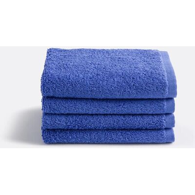 Redoute Interieurs Asciugamani ospite blu - 40x40cm, 4 pz Redoute Interieurs Asciugamani ospite blu - 40x40cm, 4 pz