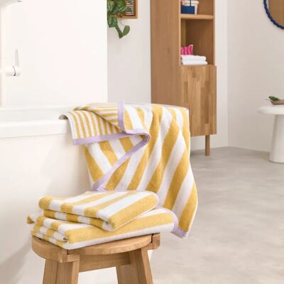 Πετσέτα μπάνιου από βαμβάκι La Redoute Interiors - Πράσινη - 100x150cm Πετσέτα μπάνιου από βαμβάκι La Redoute Interiors - Πράσινη - 100x150cm