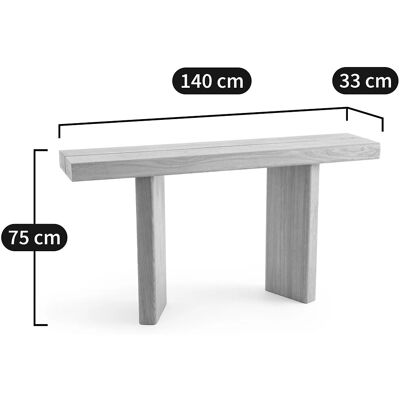 Τραπέζι κονσόλα Am.pm - Δρύς 140cm - Βιώσιμη σχεδίαση Τραπέζι κονσόλα Am.pm - Δρύς 140cm - Βιώσιμη σχεδίαση