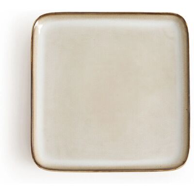 LA REDOUTE INTERIEURS Juego de 4 Platos de Postre Beige Calia LA REDOUTE INTERIEURS Juego de 4 Platos de Postre Beige Calia