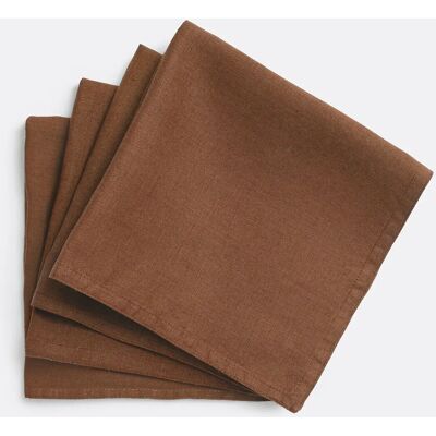 La Redoute Interieurs Serviettes en lin Victorine - 45x45cm La Redoute Interieurs Serviettes en lin Victorine - 45x45cm