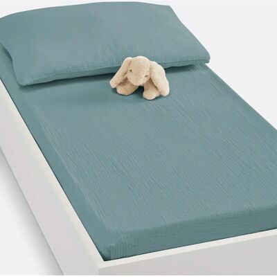 Redoute Interieurs Kumla Ropa de cama para bebés de algodón - Azul Redoute Interieurs Kumla Ropa de cama para bebés de algodón - Azul