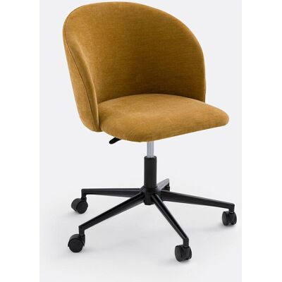 LA REDOUTE INTERIEURS Chaise de bureau jaune Lavergne - Chaise de bureau LA REDOUTE INTERIEURS Chaise de bureau jaune Lavergne - Chaise de bureau