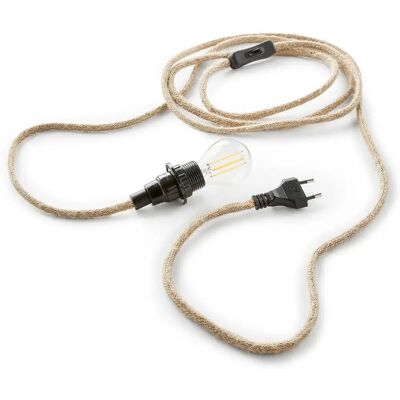 LA REDOUTE INTERIEURS Μπεζ Καλώδιο για απλίκα E14 LA REDOUTE INTERIEURS Μπεζ Καλώδιο για απλίκα E14