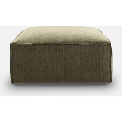 LA REDOUTE INTERIEURS Πολυμορφικό pouf - Vintage βελούδινο ύφασμα - Πράσινο - Pouf LA REDOUTE INTERIEURS Πολυμορφικό pouf - Vintage βελούδινο ύφασμα - Πράσινο - Pouf