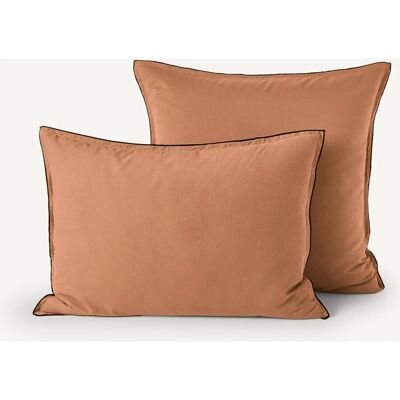 AM.PM - Gypse - Marron - 65x65 cm - Housse de coussin AM.PM - Gypse - Marron - 65x65 cm - Housse de coussin