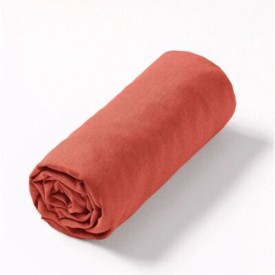 Lenzuolo con Angoli in Lino Am.pm per Materassi Alti - Elegante, Morbido & Facile da Curare Lenzuolo con Angoli in Lino Am.pm per Materassi Alti - Elegante, Morbido & Facile da Curare