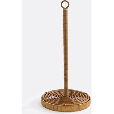 Portarrotolo de ratán La Redoute Interieurs - Beige - Soporte de papel de cocina Portarrotolo de ratán La Redoute Interieurs - Beige - Soporte de papel de cocina