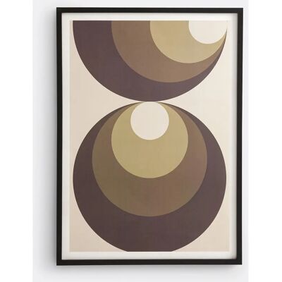 La Redoute Intérieurs William Poster - Cercles Géométriques Abstraits La Redoute Intérieurs William Poster - Cercles Géométriques Abstraits