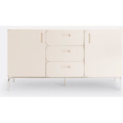 Aparador Navel Beige de La Redoute Interieurs - Mueble de almacenamiento Aparador Navel Beige de La Redoute Interieurs - Mueble de almacenamiento