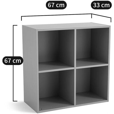 LA REDOUTE INTERIEURS Diny Almacenamiento - 4 Compartimentos - Seguro para Niños LA REDOUTE INTERIEURS Diny Almacenamiento - 4 Compartimentos - Seguro para Niños