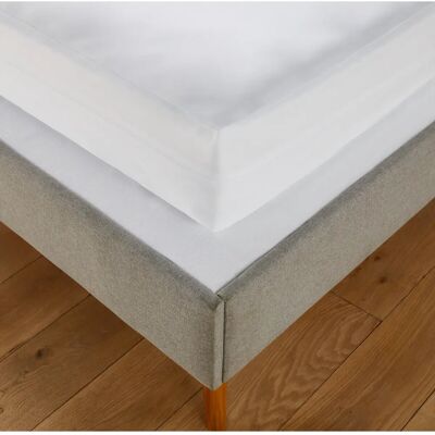 La Redoute Intérieurs - Coprimatelas anti-chinches - Blanco - Funda de colchón La Redoute Intérieurs - Coprimatelas anti-chinches - Blanco - Funda de colchón