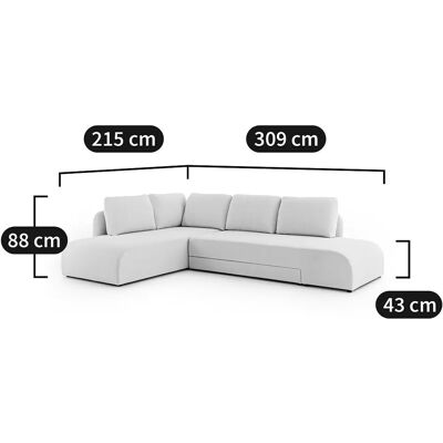 La Redoute Interiors Gina Καναπές-κρεβάτι - Σύγχρονο Σχεδιασμό La Redoute Interiors Gina Καναπές-κρεβάτι - Σύγχρονο Σχεδιασμό