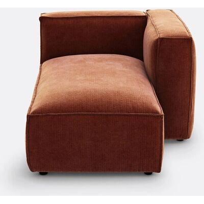 LA REDOUTE INTERIEURS Sillón Modular de Terciopelo LA REDOUTE INTERIEURS Sillón Modular de Terciopelo