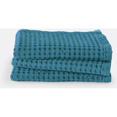 LA REDOUTE INTERIEURS - TIFLI - Blu - Towel LA REDOUTE INTERIEURS - TIFLI - Blu - Towel