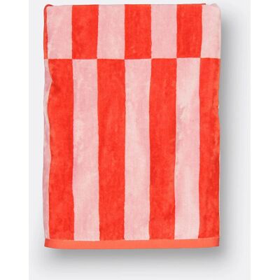LA REDOUTE INTERIEURS Serviette de bain en velours - 70x140cm - Bleu - Type de produit LA REDOUTE INTERIEURS Serviette de bain en velours - 70x140cm - Bleu - Type de produit