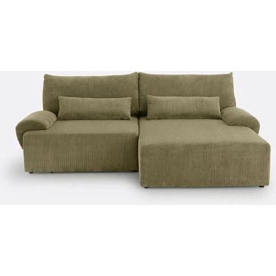 LA REDOUTE INTERIEURS - Divano angolare reversibile Maona - Velluto - Divano letto LA REDOUTE INTERIEURS - Divano angolare reversibile Maona - Velluto - Divano letto