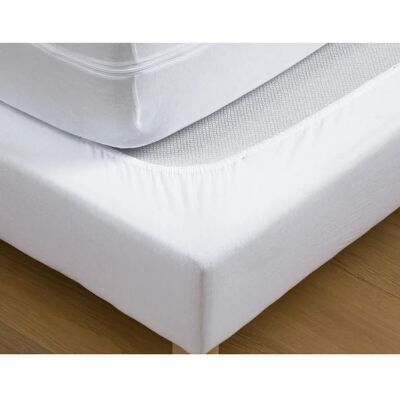 La Redoute Intérieurs Funda de cama en jersey - Gris La Redoute Intérieurs Funda de cama en jersey - Gris