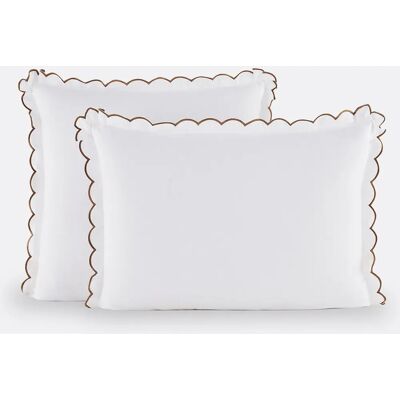 La Redoute Interieurs - Scenario - 63x63 cm - Blanco - Pillowcase La Redoute Interieurs - Scenario - 63x63 cm - Blanco - Pillowcase