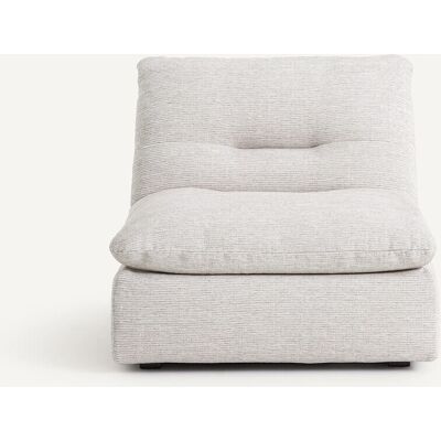 Sillón modular AM.PM Giuliano - Estilo años 70, Gris Sillón modular AM.PM Giuliano - Estilo años 70, Gris