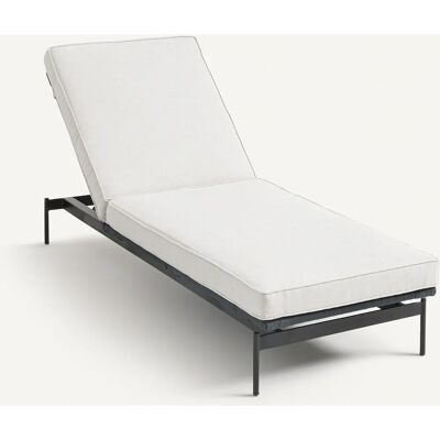AM.PM - Leandra - Grigio - Cinghie intrecciate - Outdoor Lounge Chair AM.PM - Leandra - Grigio - Cinghie intrecciate - Outdoor Lounge Chair