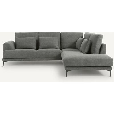 AM.PM Γωνιακός καναπές Marsile - Γκρι - 258x83x222 cm AM.PM Γωνιακός καναπές Marsile - Γκρι - 258x83x222 cm