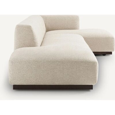 AM.PM Jacopo XL Canapé d'angle droit Bouclé Kreide AM.PM Jacopo XL Canapé d'angle droit Bouclé Kreide