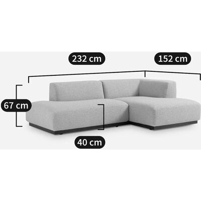 AM.PM Jacopo Sofá Beige - Diseño Contemporáneo AM.PM Jacopo Sofá Beige - Diseño Contemporáneo