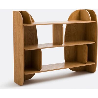 LA REDOUTE INTERIEURS Gorman Estantería de Roble - Librería, 8 Huecos LA REDOUTE INTERIEURS Gorman Estantería de Roble - Librería, 8 Huecos