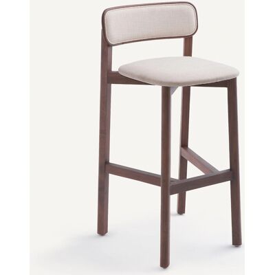 Am.pm Batignolles Sedia da Bar in Noce - Bar Stool Am.pm Batignolles Sedia da Bar in Noce - Bar Stool