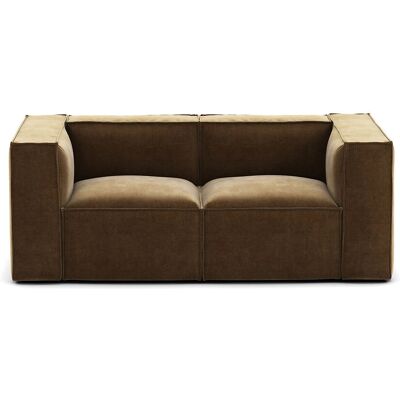 La Redoute Interieurs - Seven - Μπρονζέ - Vintage βελούδο - 2-θέσιο - Sofa La Redoute Interieurs - Seven - Μπρονζέ - Vintage βελούδο - 2-θέσιο - Sofa