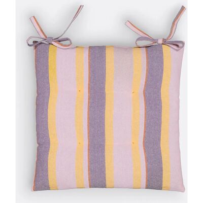 LA REDOUTE INTERIEURS Barly Violet 40x40 Chair Cushion LA REDOUTE INTERIEURS Barly Violet 40x40 Chair Cushion