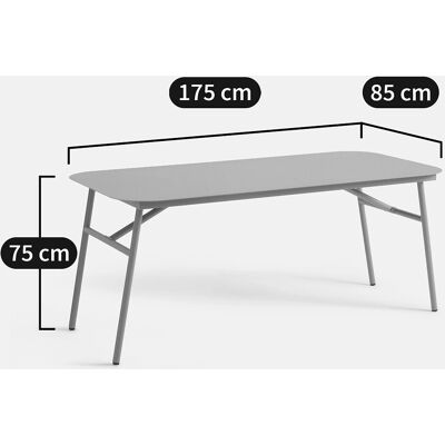 LA REDOUTE INTERIEURS Mesa de Jardín Hanso - Garden Table LA REDOUTE INTERIEURS Mesa de Jardín Hanso - Garden Table