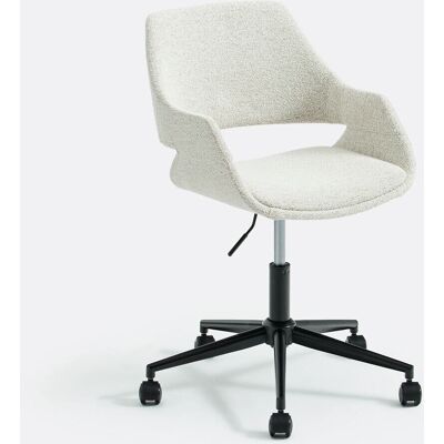 LA REDOUTE INTERIEURS Chaise de bureau Harlan Beige Pivotante Réglable LA REDOUTE INTERIEURS Chaise de bureau Harlan Beige Pivotante Réglable