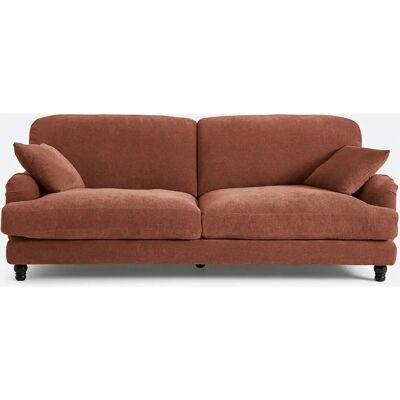 LA REDOUTE INTERIEURS - Noon - Naranja - 3-4 plazas - Sofá LA REDOUTE INTERIEURS - Noon - Naranja - 3-4 plazas - Sofá
