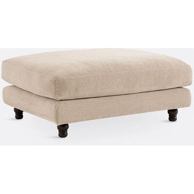 La Redoute Interieurs Noon Beige Pouf La Redoute Interieurs Noon Beige Pouf