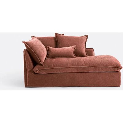 LA REDOUTE INTERIEURS - Odna - Naranja - Sofa chaise longue LA REDOUTE INTERIEURS - Odna - Naranja - Sofa chaise longue