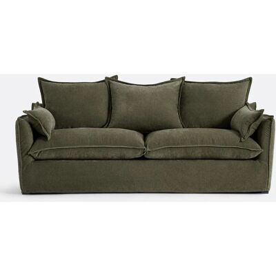 LA REDOUTE INTERIEURS - Odna - Πράσινο - 3 καθίσματα - Sofa LA REDOUTE INTERIEURS - Odna - Πράσινο - 3 καθίσματα - Sofa