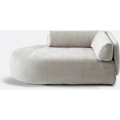 LA REDOUTE INTERIEURS - Méridiano - Taupe - Chaise longue LA REDOUTE INTERIEURS - Méridiano - Taupe - Chaise longue