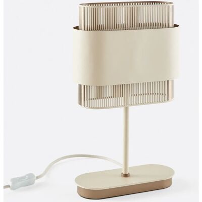 La Redoute Intérieurs - Leila - Beige - Ferro - Table lamp La Redoute Intérieurs - Leila - Beige - Ferro - Table lamp
