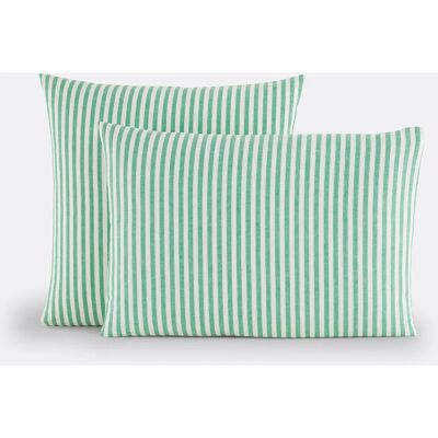 Federa per Guanciale in Cotone La Redoute Interiors Soizic Verde - 50x70/63x63 cm Federa per Guanciale in Cotone La Redoute Interiors Soizic Verde - 50x70/63x63 cm