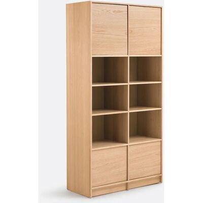 LA REDOUTE INTERIEURS Librería modular de roble, 4 puertas LA REDOUTE INTERIEURS Librería modular de roble, 4 puertas